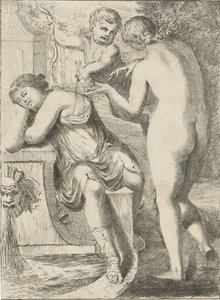Diana en Venus door Pieter van der Plas (II)