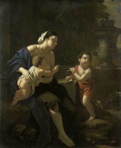 Bellen blazen door Pieter van der Werff (attributed to)