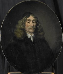 Portret van Johan de Reus, Directeur van de Rotterdamse Kamer van de VOC, gekozen in 1657 door Pieter van der Werff