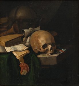 Vanitas stilleven door Pieter van der Willigen