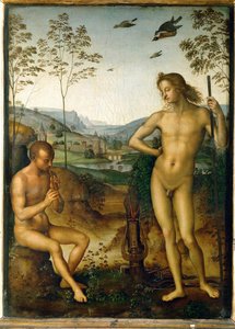 Apollon et Marsyas - Apollo en Marsyas ...