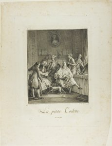 De Kleine Toilette, uit Monument du Costume Physique et Moral de la fin du Dix-huitième siècle