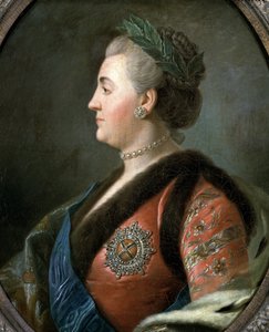 Portret van Catharina II de Grote, keizerin van Rusland