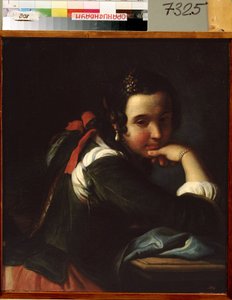 Portret van een Italiaanse actrice