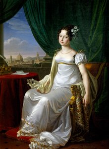 Portret van Maria Theresia van Oostenrijk door Pietro Benvenuti