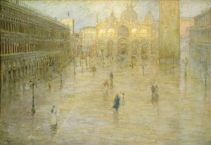 Het Piazza San Marco Venetië