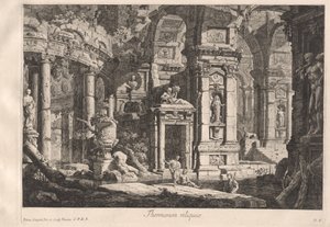 Thermarum reliquiae door Pietro Gaspari