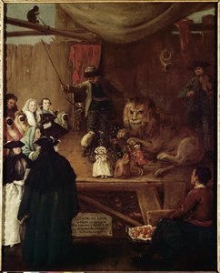De leeuwenkabine door Pietro Longhi