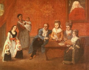 De familie Michiel, ca. 1780