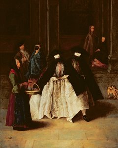 De Parfumverkoper door Pietro Longhi