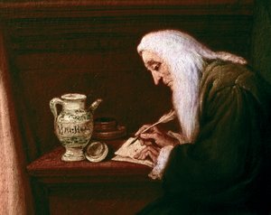 De apotheker, detail