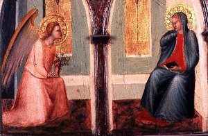 Annunciatie door Pietro Lorenzetti