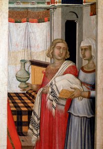 Geboorte van de Maagd (detail)