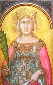 Heilige Catharina van Alexandrië, kort na 1342