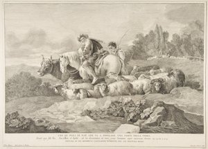 Een van de Zonen van Noach die een Deel van de Aarde gaat Bevolken