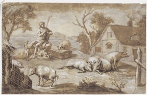 De Verloren Zoon door Pietro Paolo Raggi