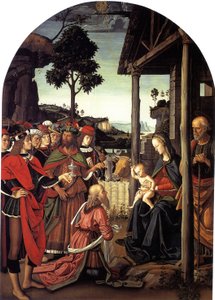 De aanbidding der wijzen, ca. 1470-1480