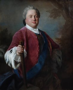 German: Kurprinz Friedrich Christian von Sachsen (1722-1763) Elector Frederick Christian of Saxony (1722-1763) door Pietro Rotari