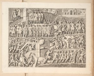 Reliëfs op de Boog van Septimius Severus te Rome
