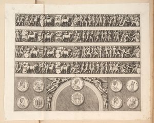 Reliëfs op de Boog van Septimius Severus te Rome