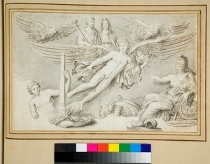 Apotheose van Antoninus en Faustina door Pietro Santi Bartoli