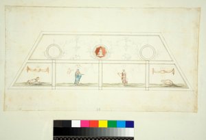 Gewelf van de Villa Madama
