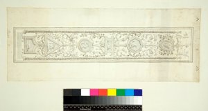 Gewelf van de Villa Madama door Pietro Santi Bartoli