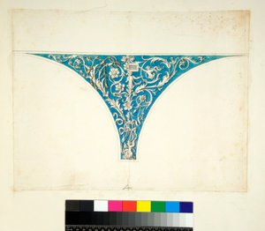 Gewelf van de Villa Madama door Pietro Santi Bartoli