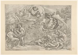 Allegorie van de Zomer door Pietro Testa