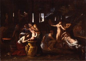 De Geboorte en Jeugd van Achilles