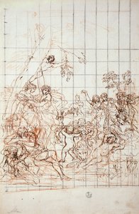 Studie voor de Gouden Eeuw fresco