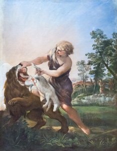 David die de Leeuw Doodt door Pietro da (1596 1669) Cortona