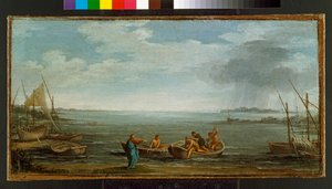 De roeping van St. Peter en St. Andrew, c.1626-30 door Pietro da Cortona