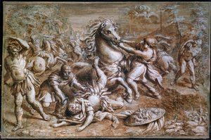 De bekering van Sint Paulus door Pietro da Cortona