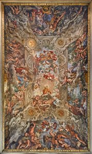 De triomf van de goddelijke voorzienigheid en de vervulling van haar doeleinden onder paus Urbanus VIII, 1632-1639