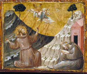 St. Franciscus Ontvangt de Stigmata