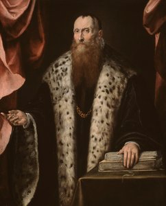 Portret van een heer, 1540-50 door Pietro de Marescalchi