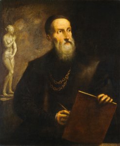 Denkbeeldig zelfportret van Titiaan