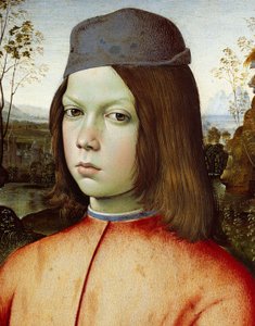 Portret van een Jongen door Pinturicchio