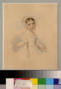 Portret van gravin Alexandra Golitsyna (1823-1910) door Piotr Sokolov