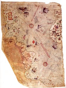 De Piri Reis wereldkaart, 1513