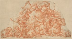 Diana en Apollo Slachten de Kinderen van Niobe