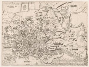 Speculum Romanae Magnificentiae: Plan van het oude Rome