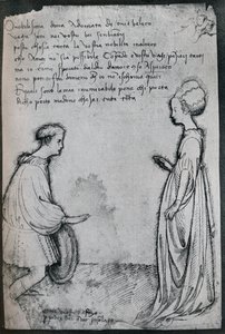 Een Liefdesduet, 15e eeuw, 1925