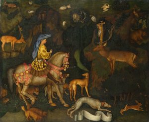 De visioen van Sint Eustachius