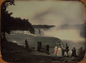 De Niagara-watervallen door Platt D. Babbitt