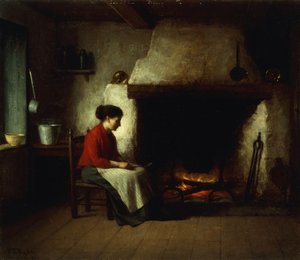 Bij de haard, 1881
