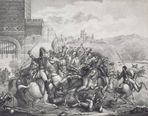 Dood van Josef Sulkowski, 1799 door Polish School