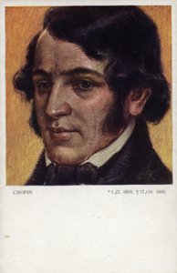 Frederic Chopin, Poolse componist en pianist (1810-1849) door Polish School