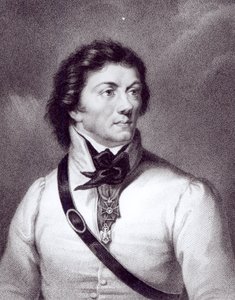 Portret van Tadeusz Kosciuszko, gegraveerd door William Holl (1807-71), ca. 1840